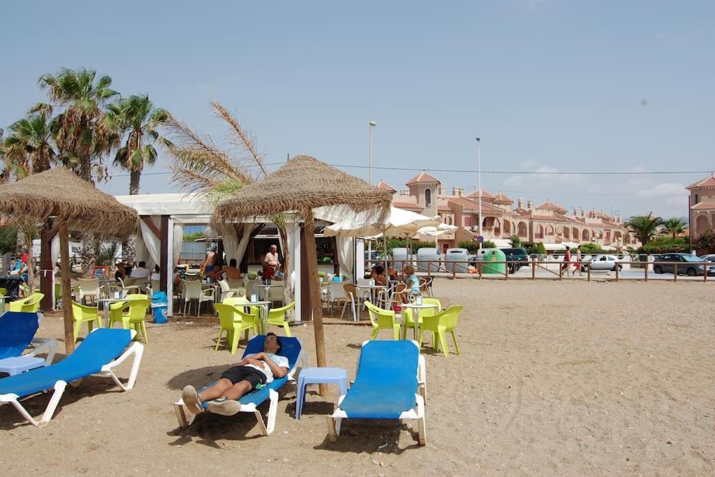 فيلا Precioso Duplex Con Piscina, En 1ª Linea De Playa El Puerto de Mazarrón المظهر الخارجي الصورة
