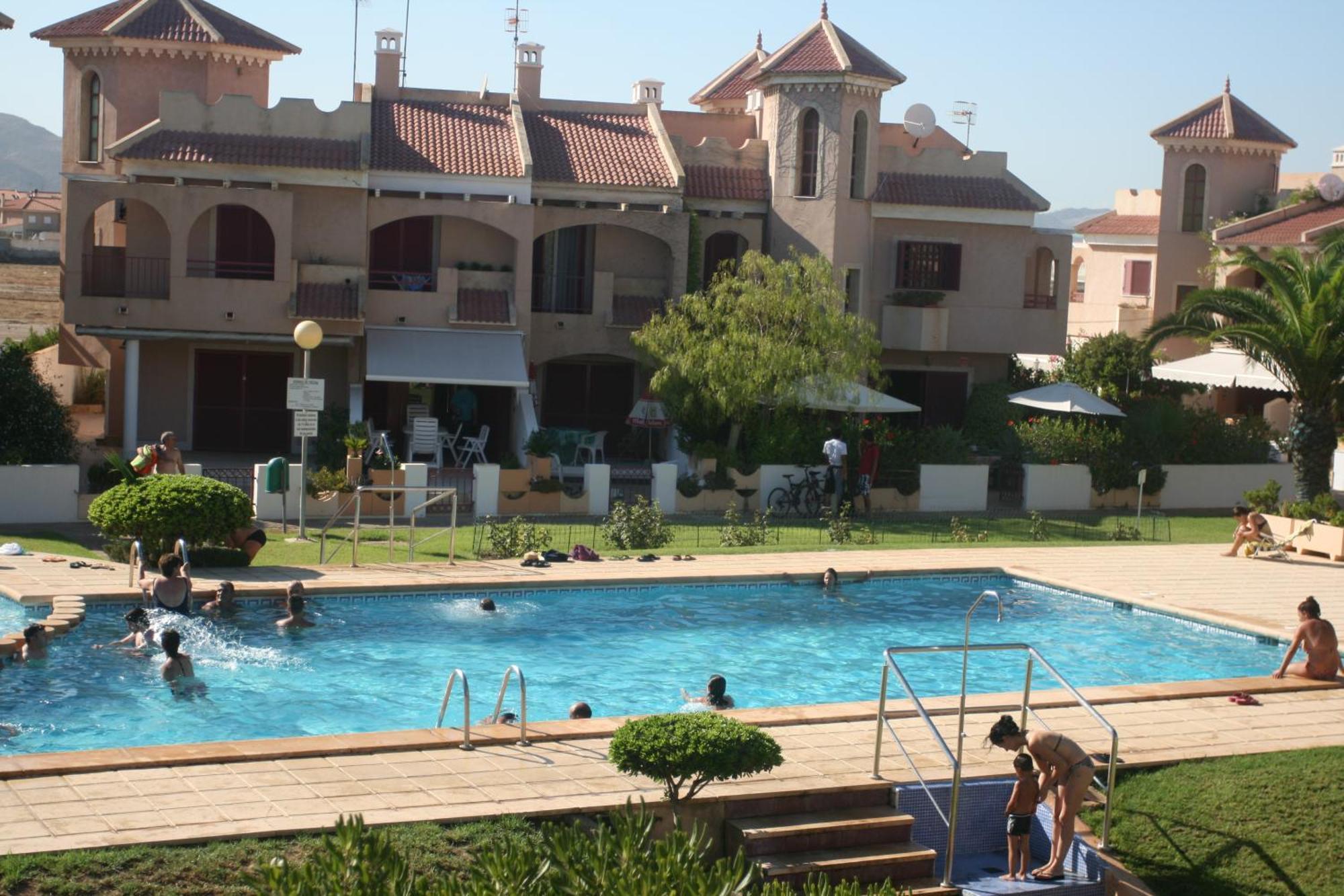 فيلا Precioso Duplex Con Piscina, En 1ª Linea De Playa El Puerto de Mazarrón المظهر الخارجي الصورة